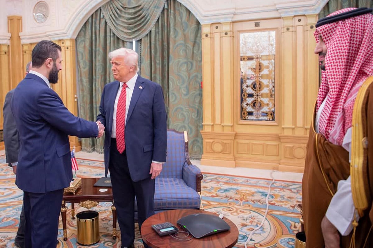 USA and Syria Leaders Meet for First Time in 25 Years