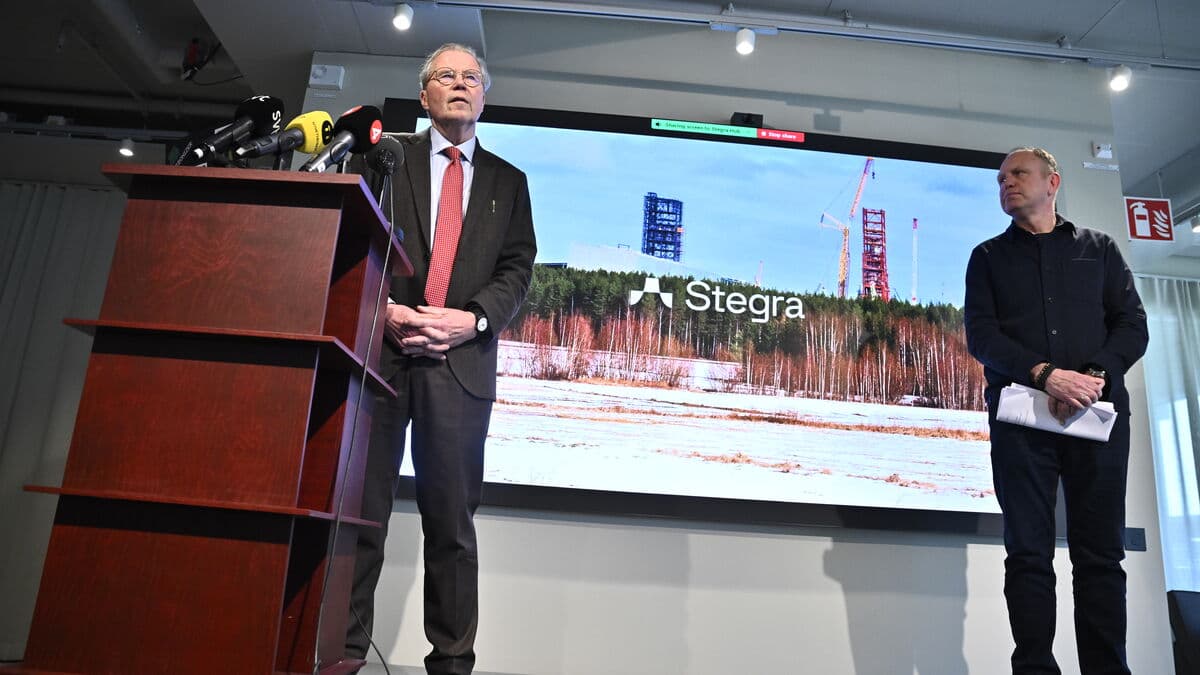 Just over SEK 15 billion to Stegra as CEO calls it a lot of hard work
