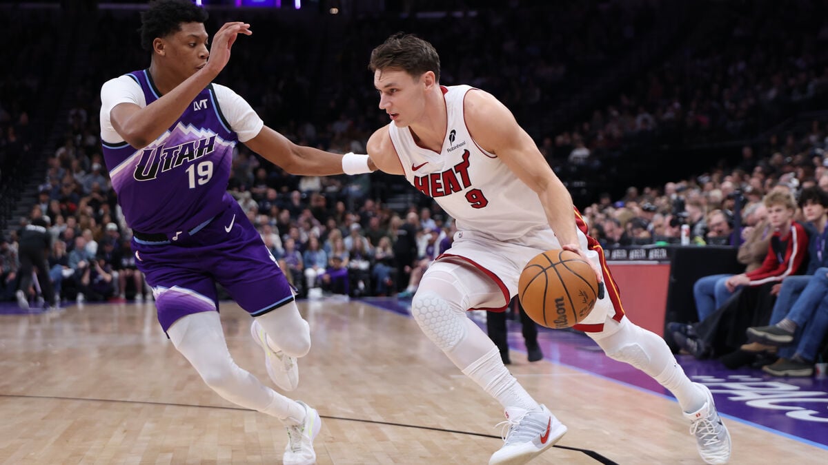 Pelle Larsson scores 20 as Miami beats Utah 147-116