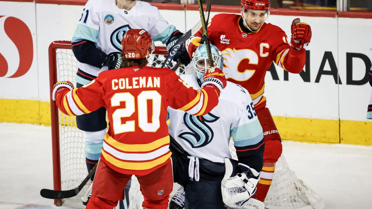 Swedish success as Calgary faced Seattle