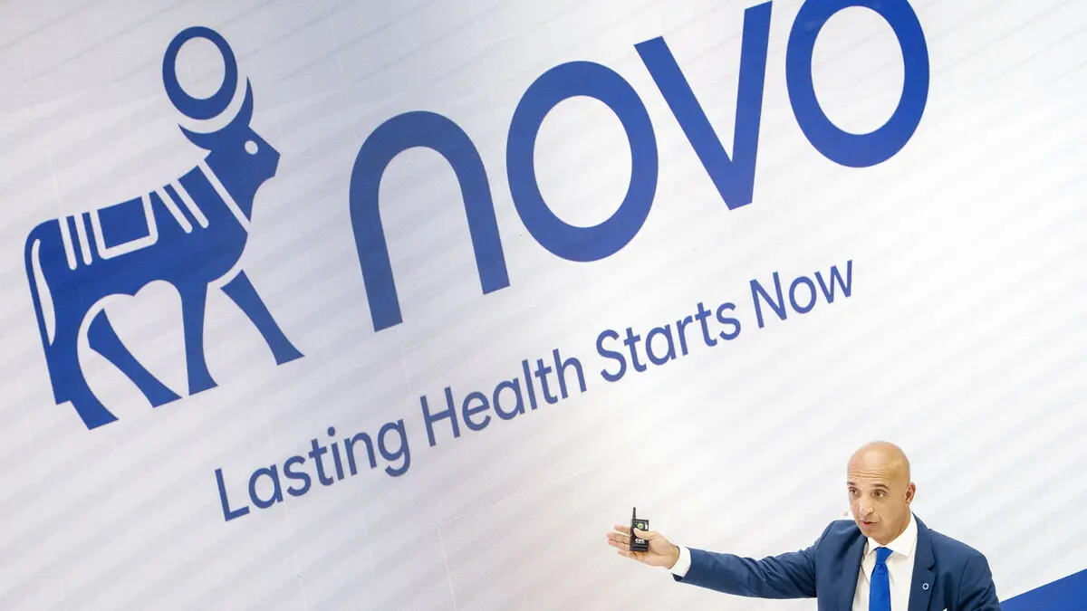 Novo unveils new goals, shares fall sharply on stock market