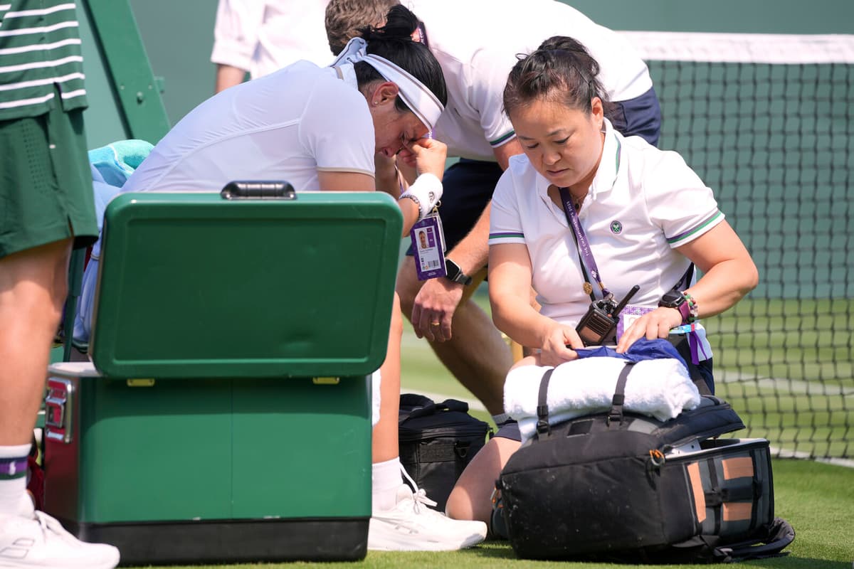 Ons Jabeur Withdraws in Tears from Wimbledon 2023 Opener