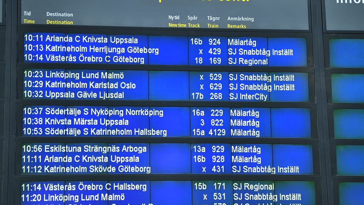 X2000 trains roll this afternoon,