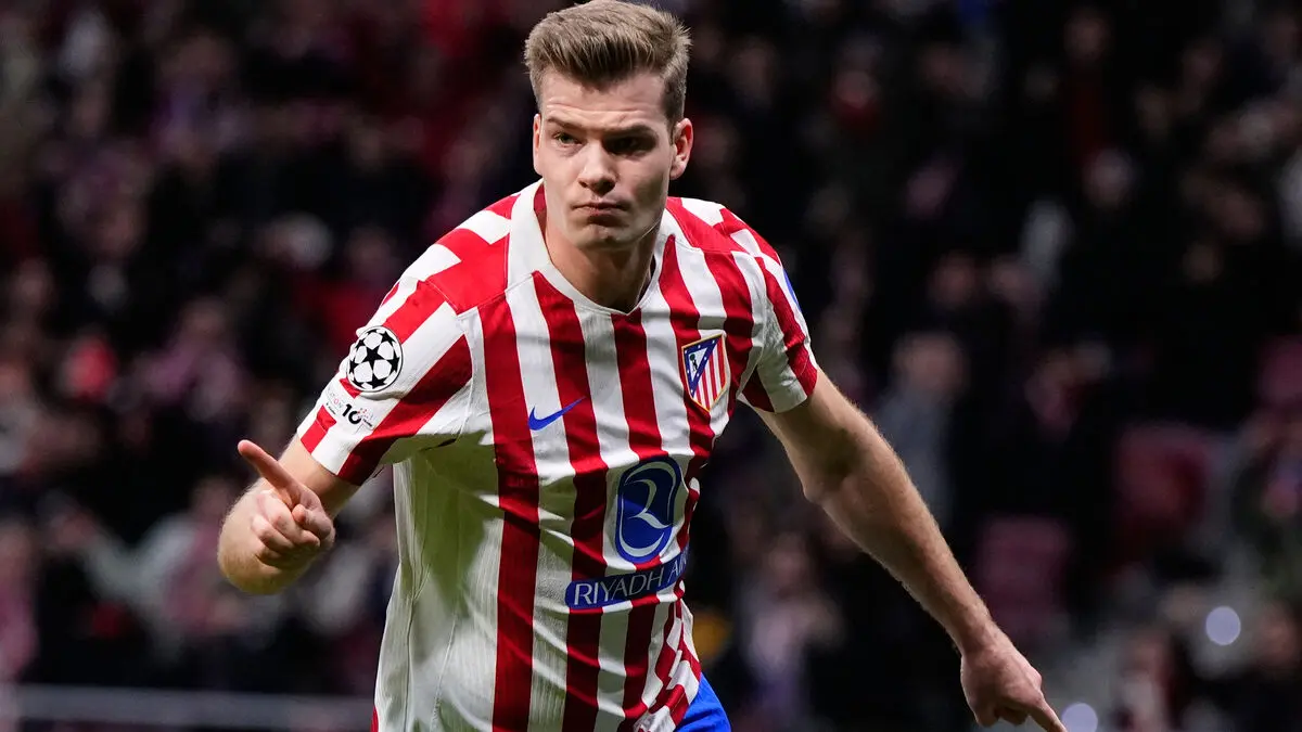 Atlético Madrid striker Alexander Sørloth