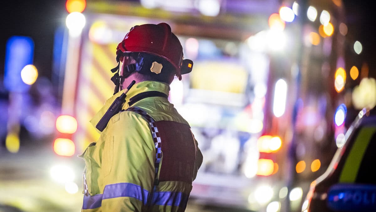 Fire at Karlstad student housing leaves one seriously injured