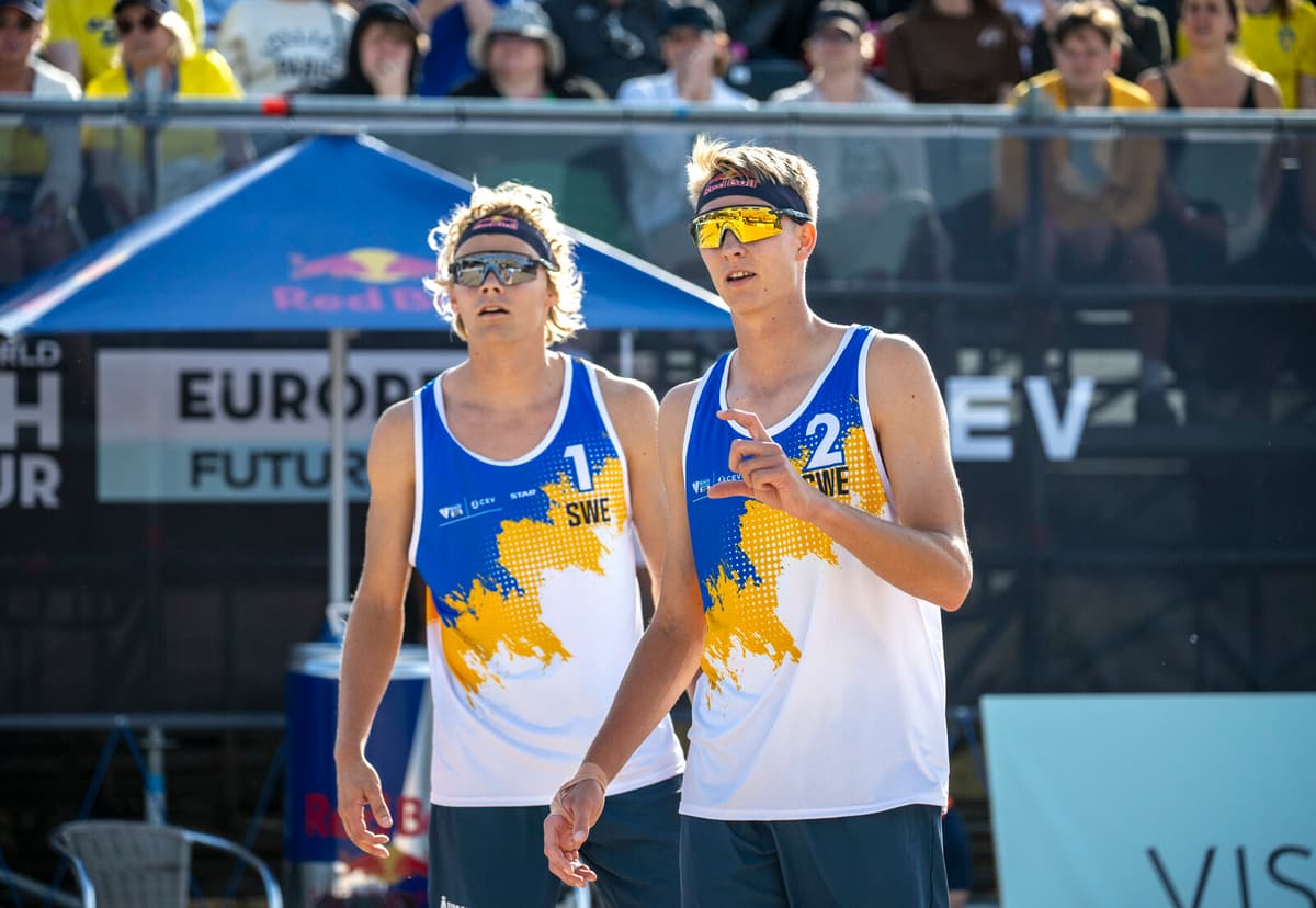 Swedish Olympic Champions Triumph in European Beach Volleyball Opener