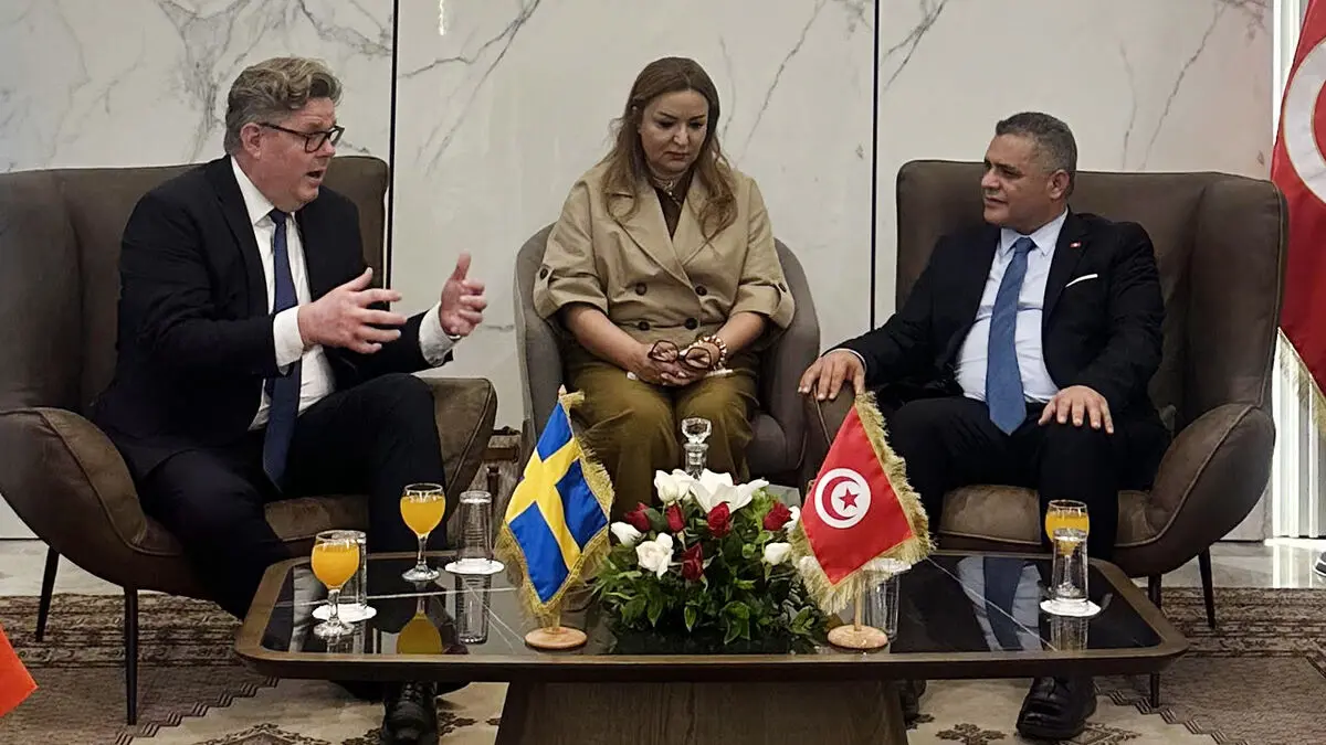 Strömmer in Tunisia wants to reach Swedish gang members