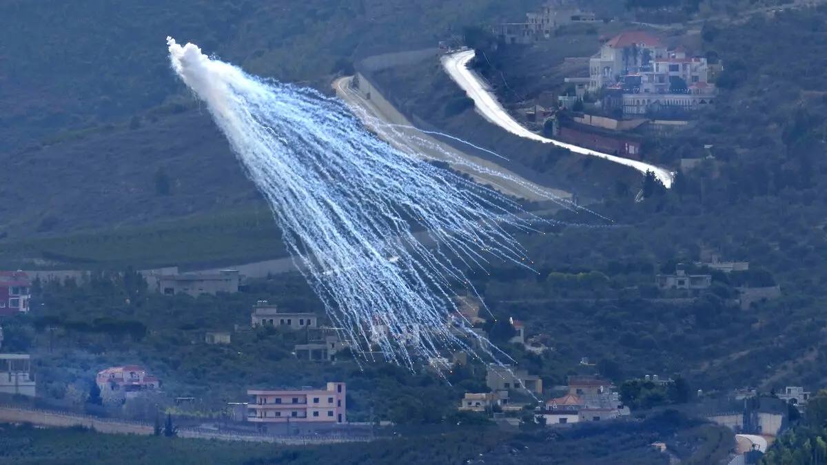 Alarm as white phosphorus fired at homes in Lebanon