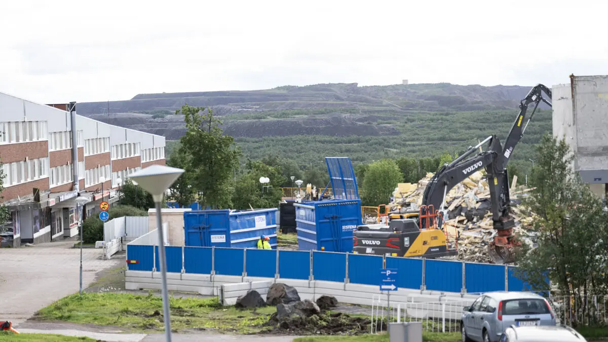 Old Kiruna could have been reused but became fuel