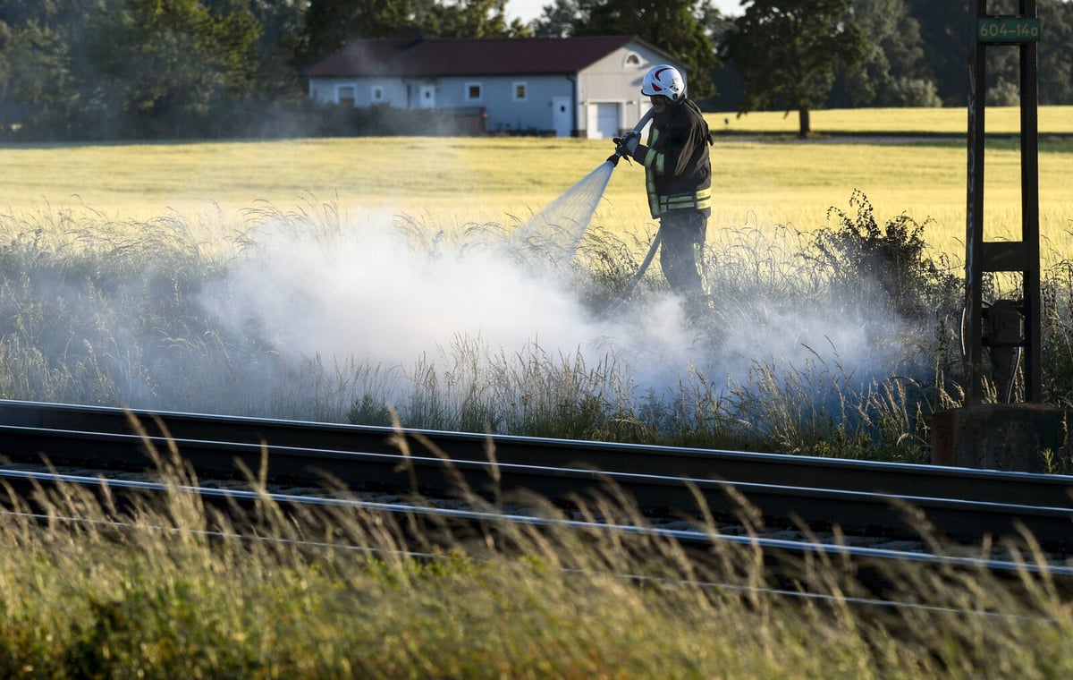 Heatwave Prompts Cautious Train Operations in Northern Sweden