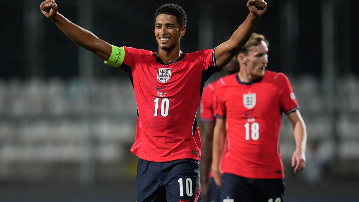 England thrash Croatia 7-0 in Nations League rout