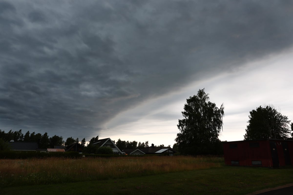Orange Warning Issued for Cyclone Karl-Heinz in Southern Norrland