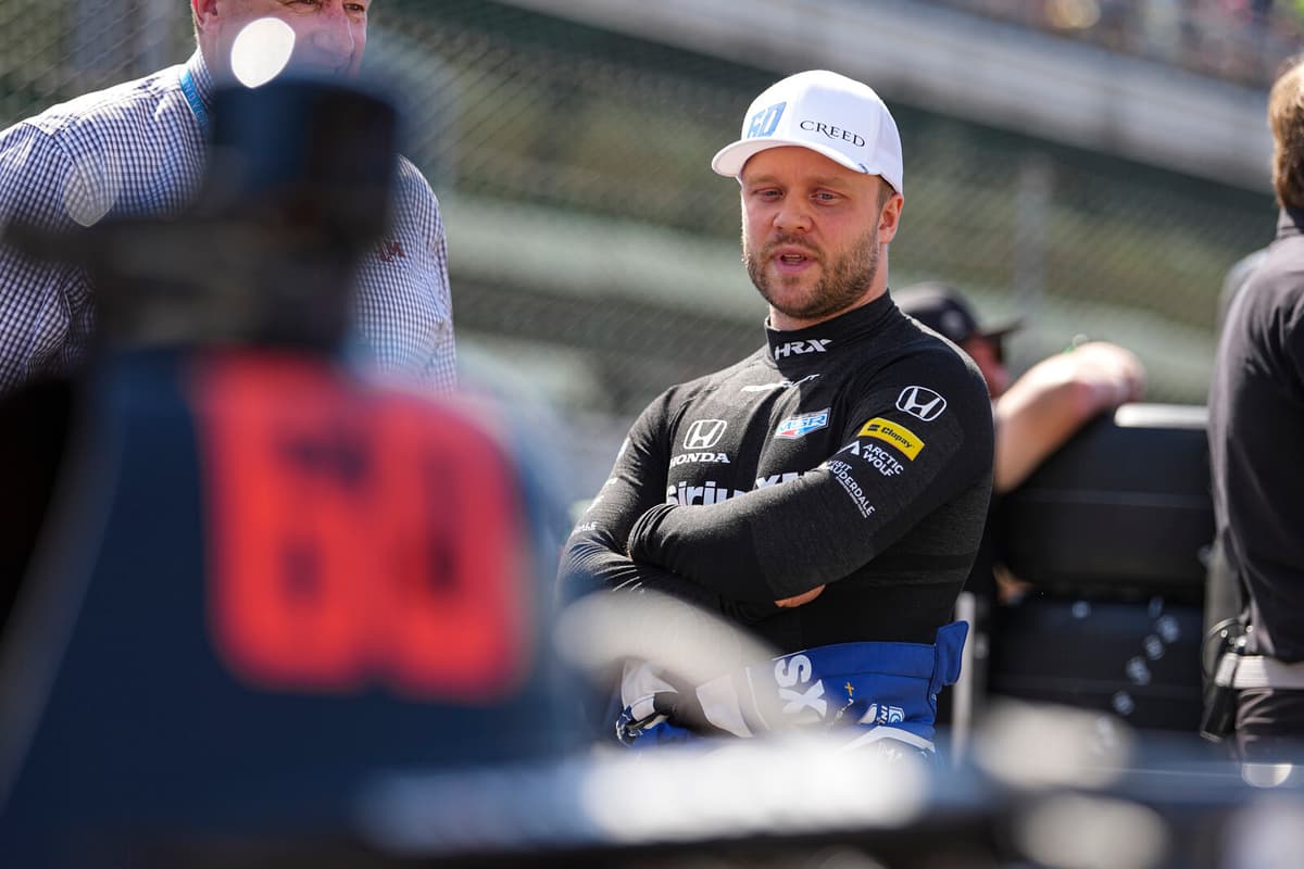 Felix Rosenqvist Secures Second Place at Wisconsin Indycar Event