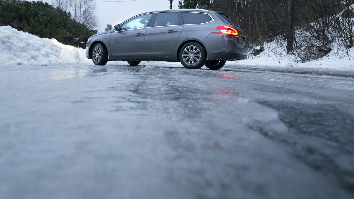 Yellow warning for ice in the north