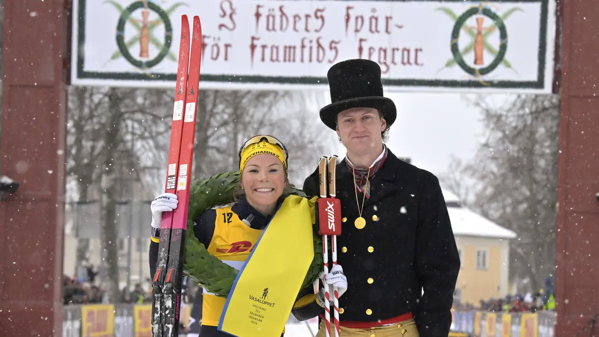 After the Olympic tears, Hagström won Tjejvasan