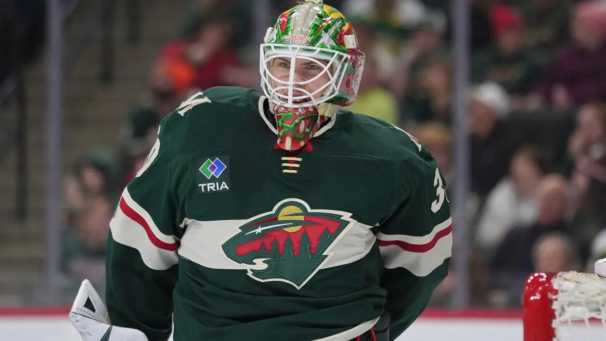 Jesper Wallstedt jersey name changed to Wallstead in late April Fool's joke