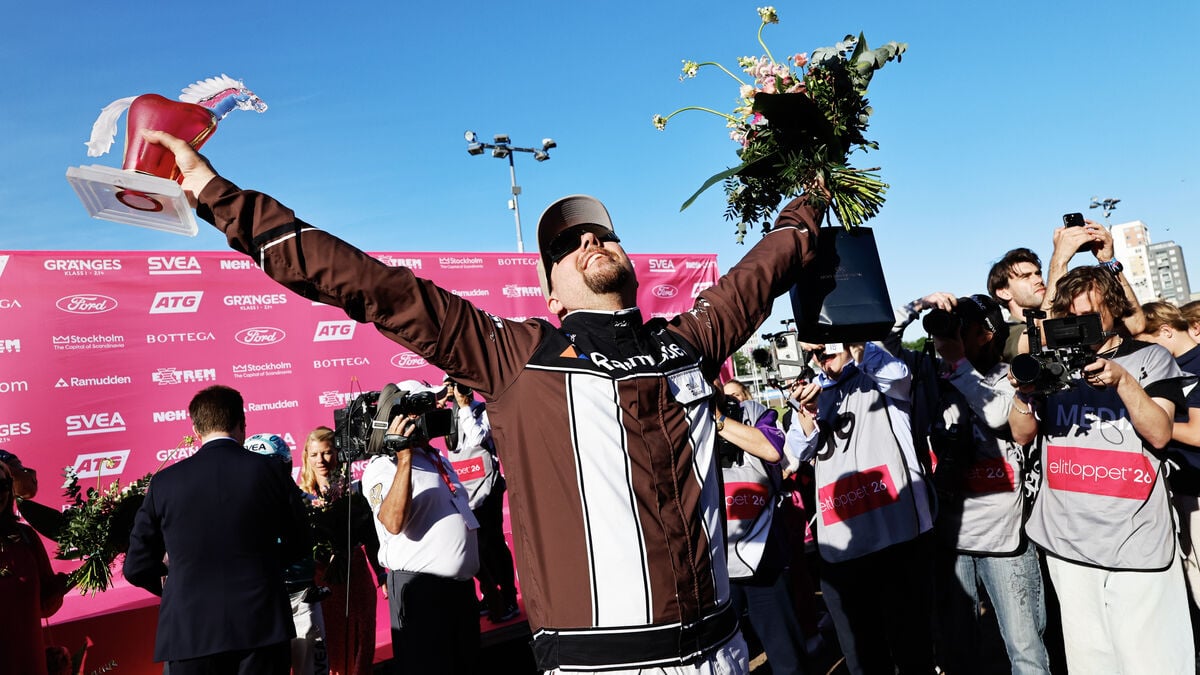 Örjan Kihlström and Allegiant won Elitloppet 2026, set world record 1:07.1