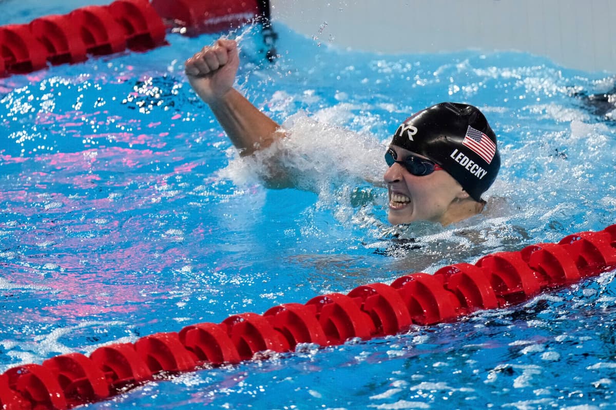 Katie Ledecky Wins Seventh World Championship Gold in 800m Freestyle
