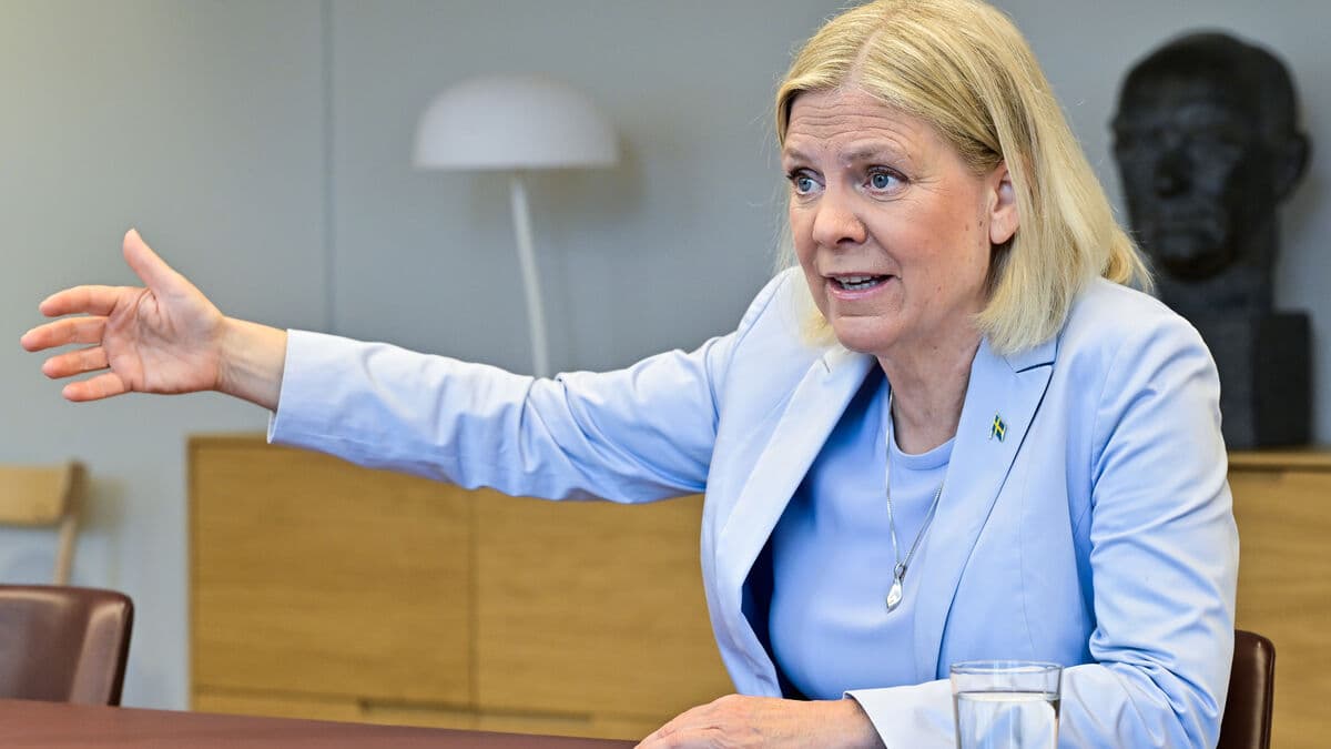 S leader Magdalena Andersson opens up to minority government