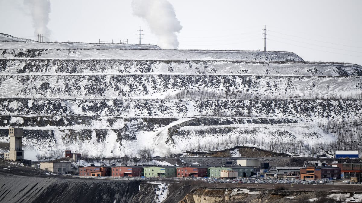 LKAB's mines were shut down in an emergency due to disruptions