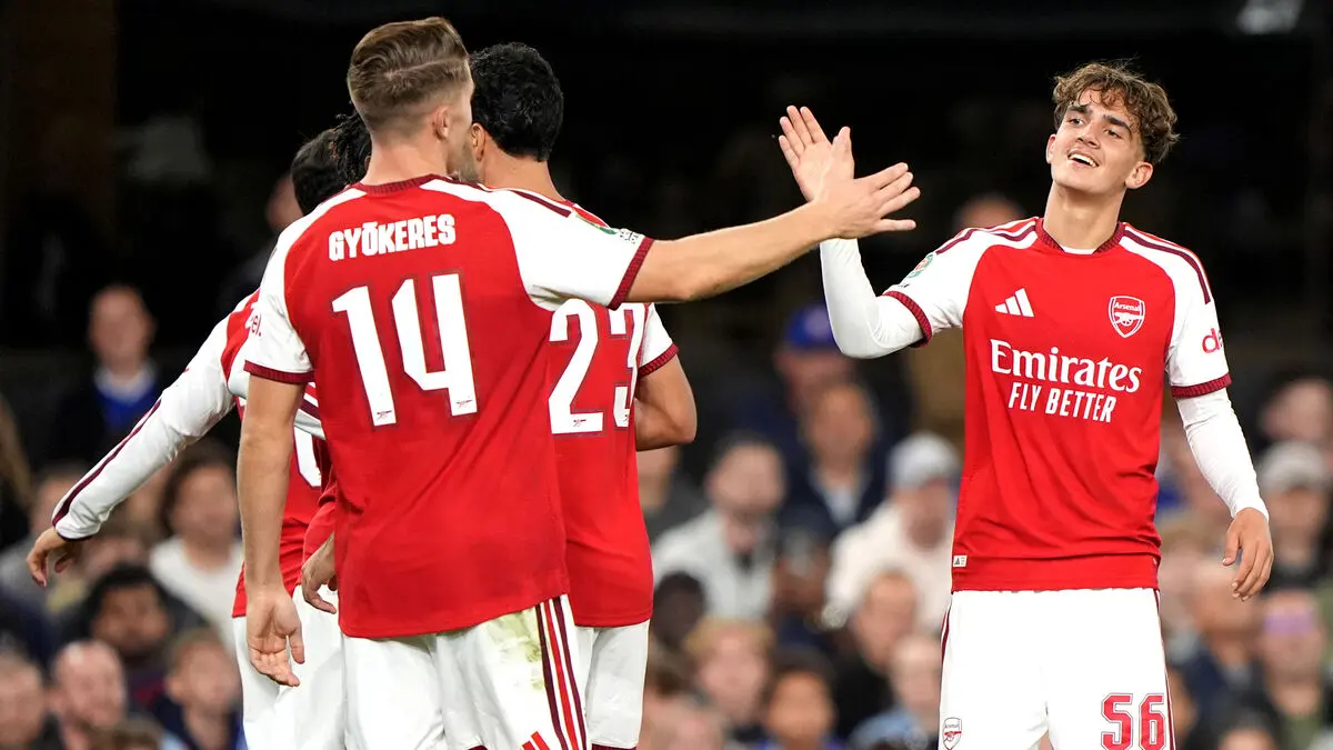 Gyökeres blank as 16-year-old Dowman scores twice in Arsenal win over Ipswich