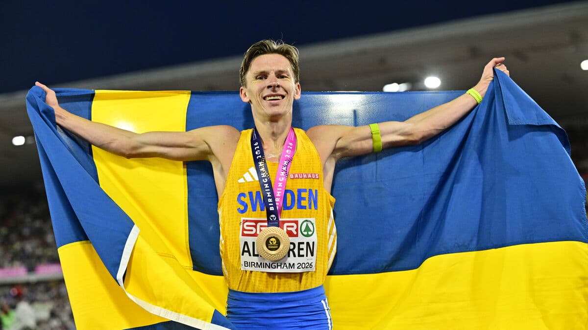 Andreas Almgren wins European Championship 10,000m gold in Birmingham after dominant run