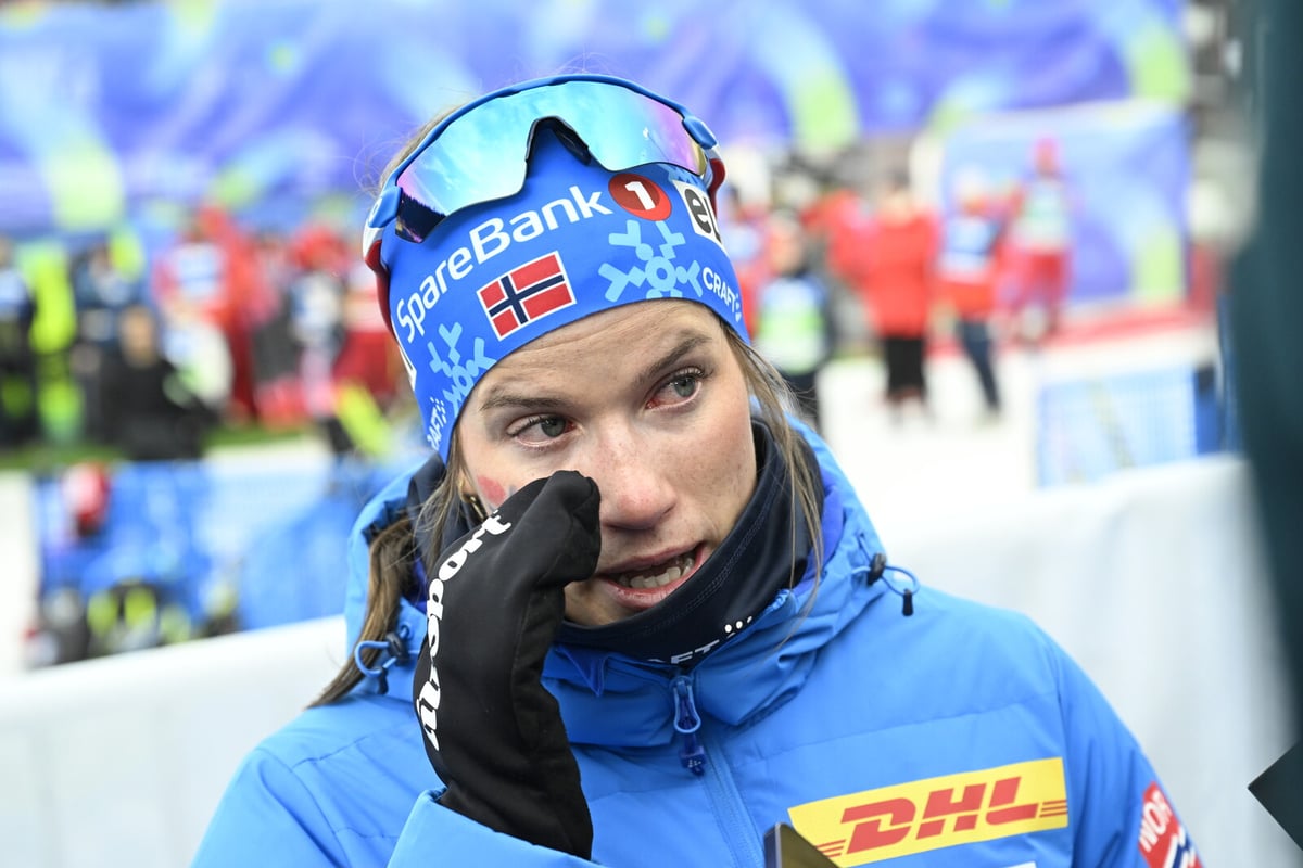The Norwegian in tears after the defeat: "Jonna is better than me"