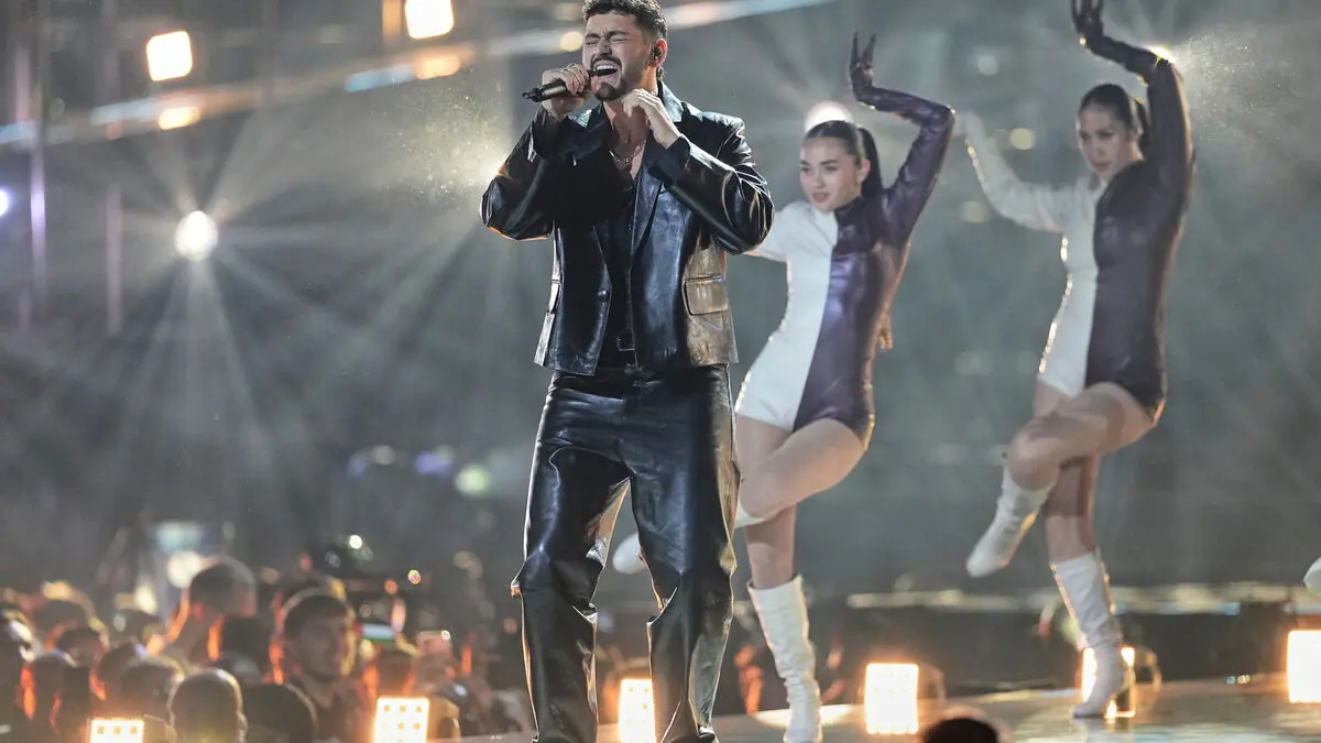 Four removed after Stop the genocide chants during Israel's performance at Eurovision Song Contest