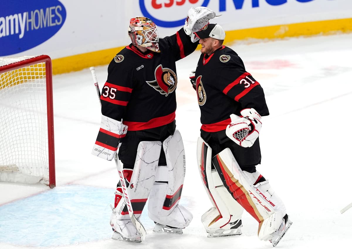Ullmark's Shutout Boosts Ottawa's Wild Card Playoff Push
