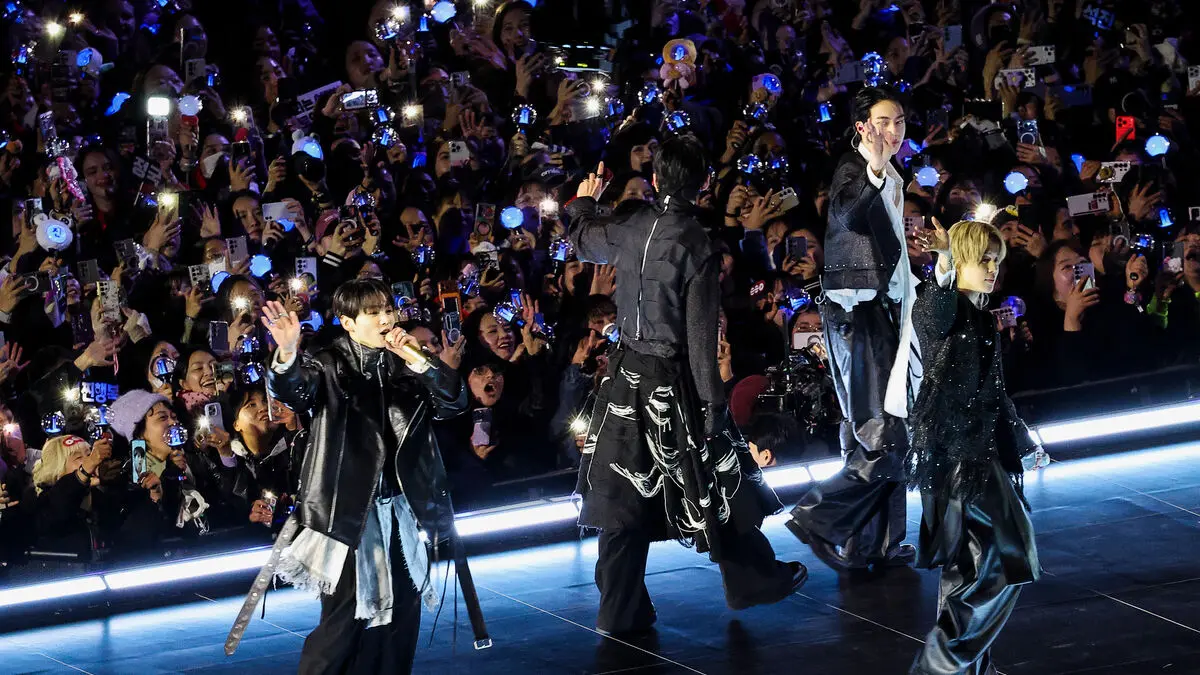 Fewer fans than expected at BTS comeback concert in Seoul