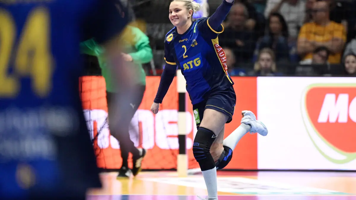 Sweden crushed Cuba in the Handball World Cup