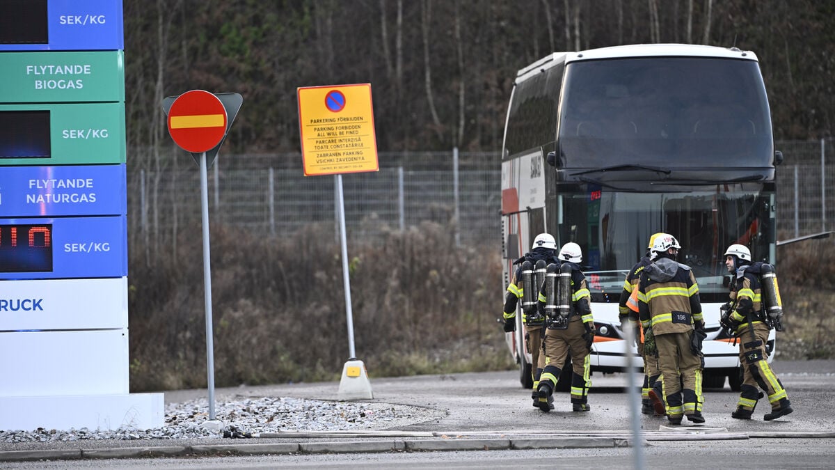 Error when bus refueled – risk of explosion at gas station
