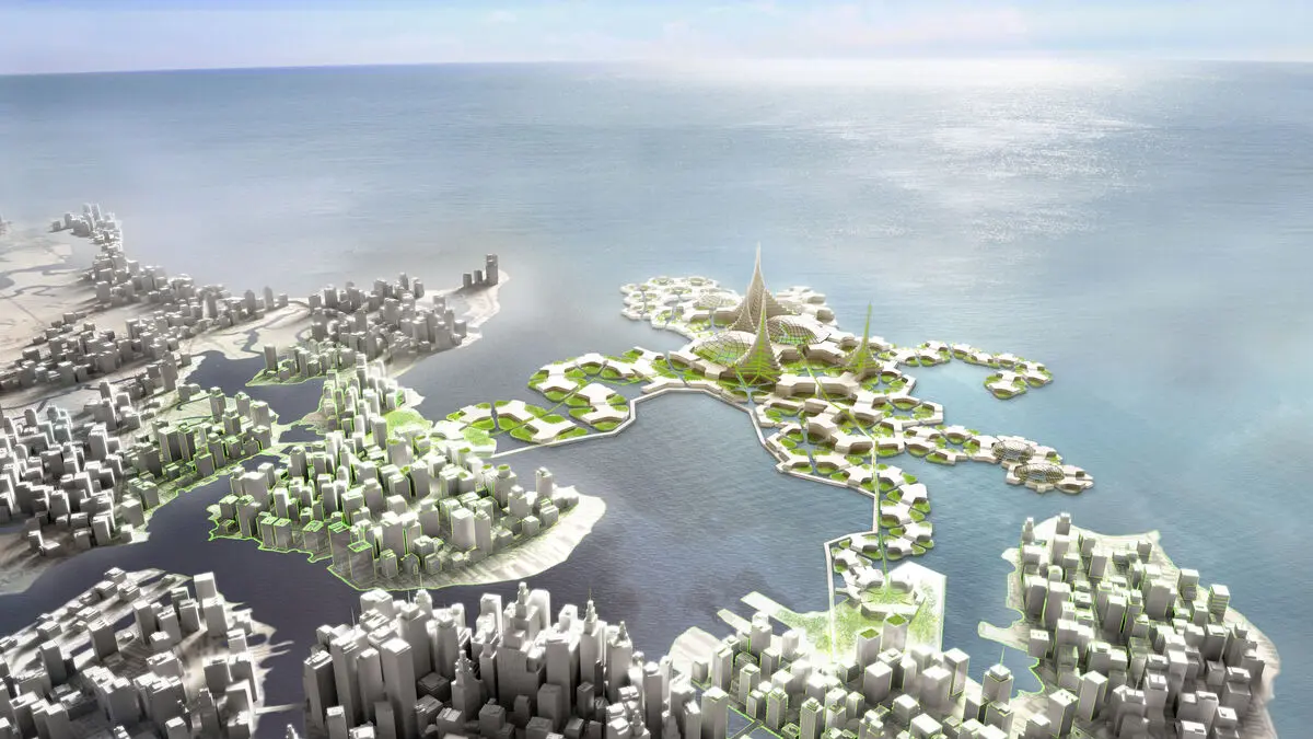 The floating house of the future is already being built