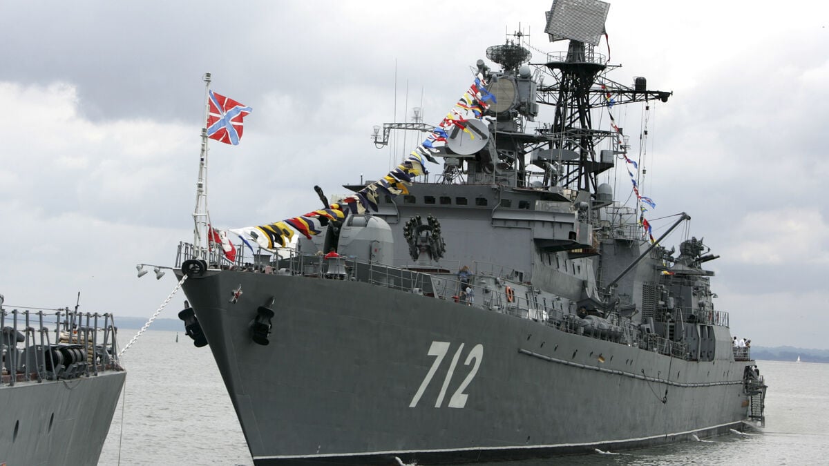 Russian warship fires shots during exercise off British coast, prompting UK criticism