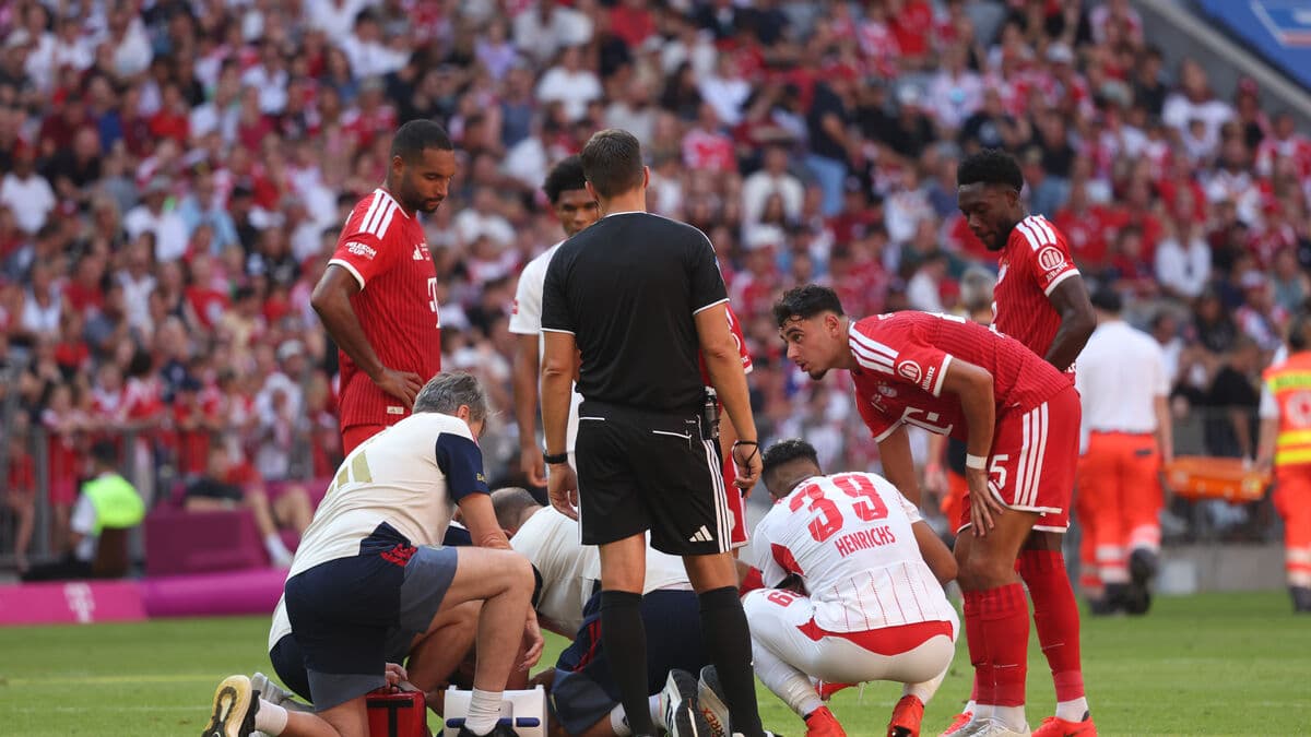 Bayern’s Jamal Musiala to miss Bundesliga opener after training collapses