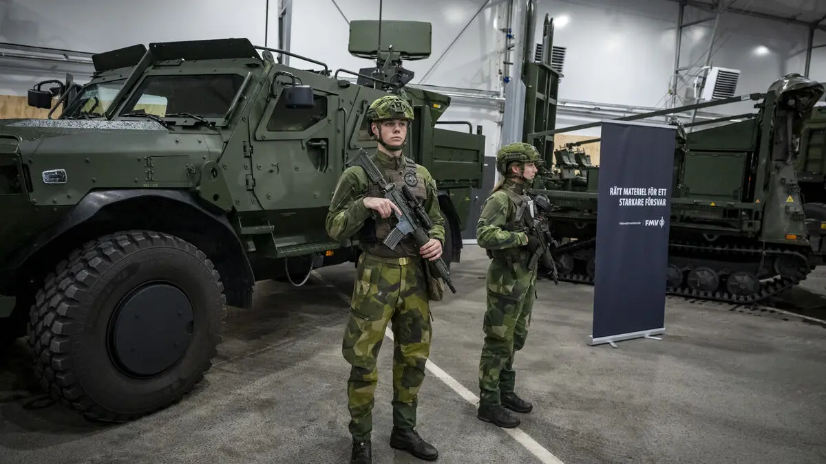 Sweden in billion-dollar order for military off-road vehicles