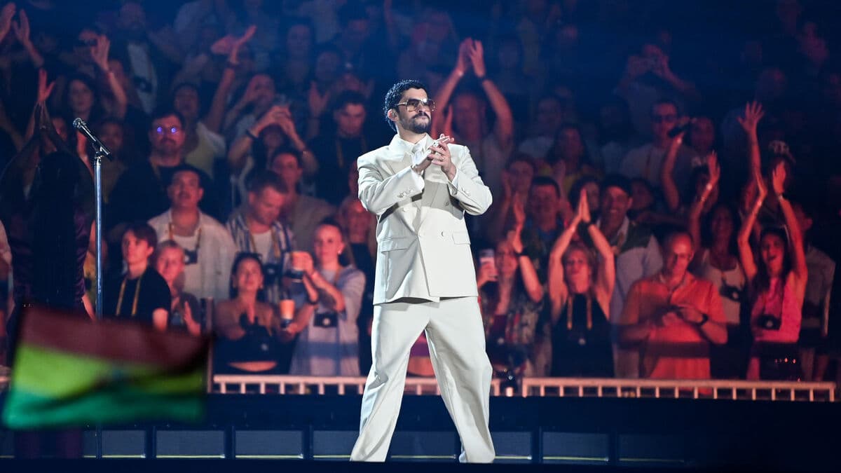 Bad Bunny concert in Milan