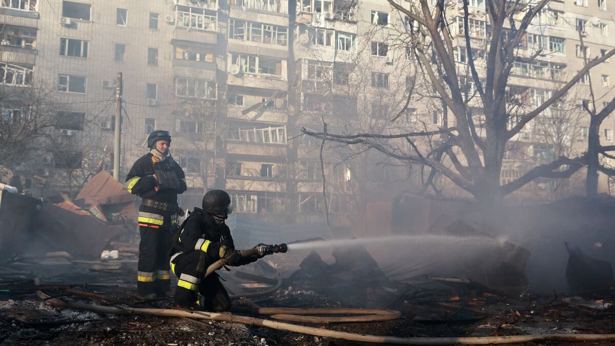 Deadly Russian attack on residential building in Zaporizhia