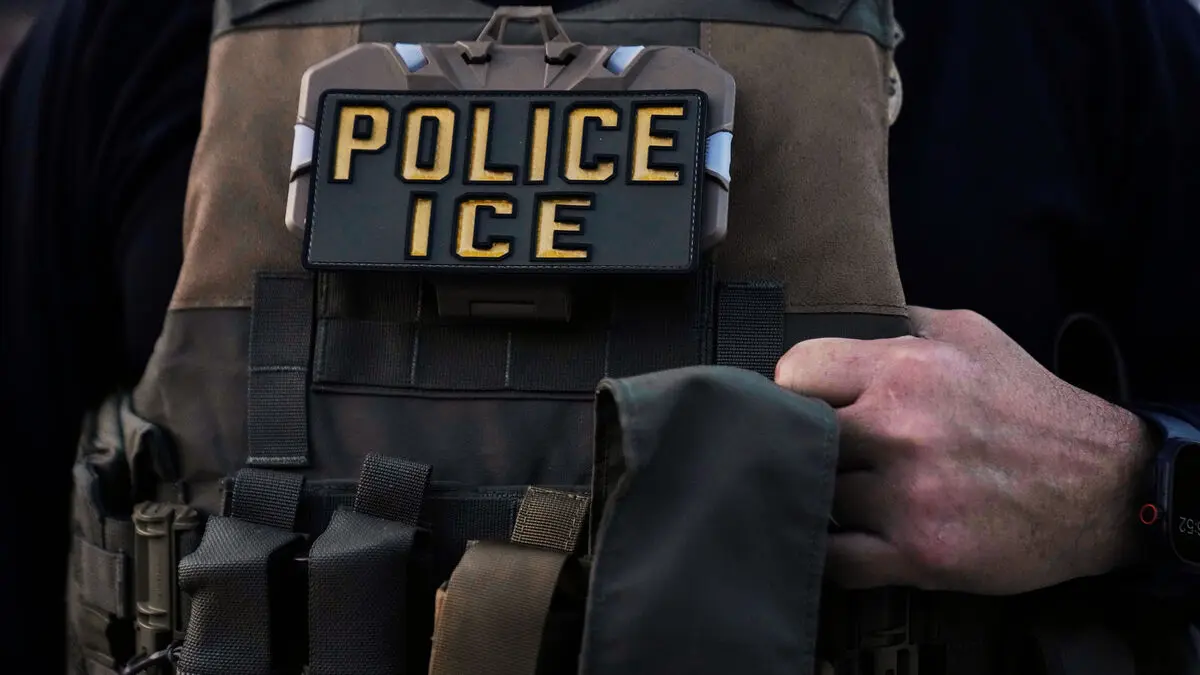 This is the American immigration police, ICE