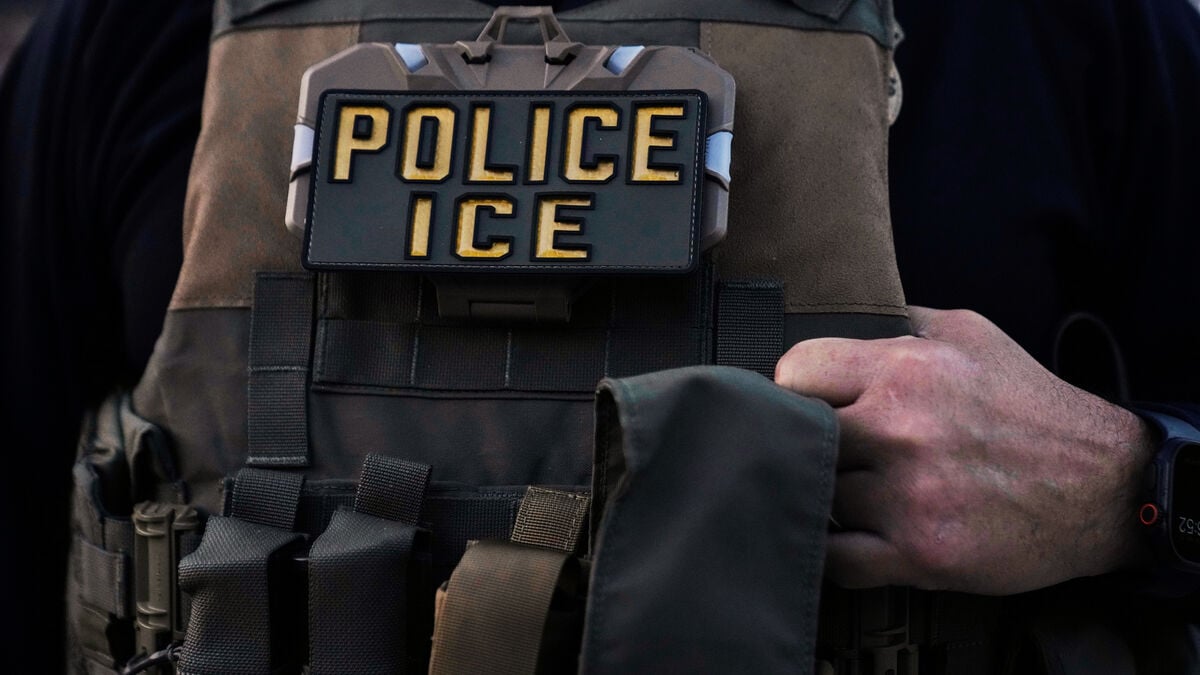 This is the American immigration police, ICE