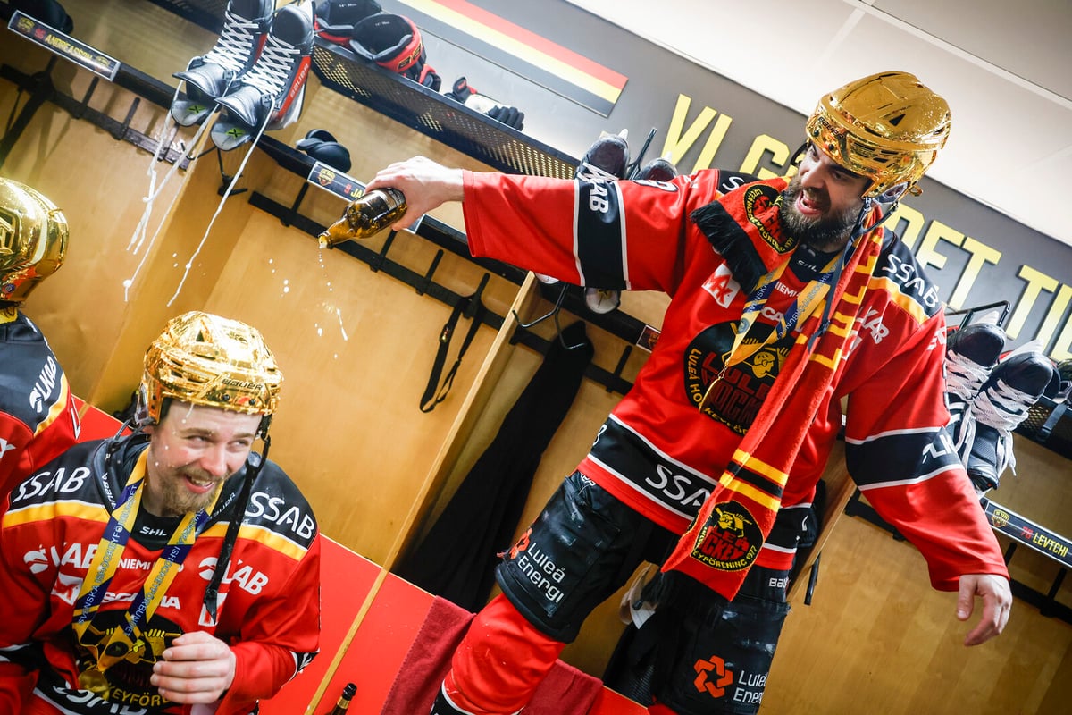 Ludvig Jansson Joins Florida NHL Team After Luleå Championship Win