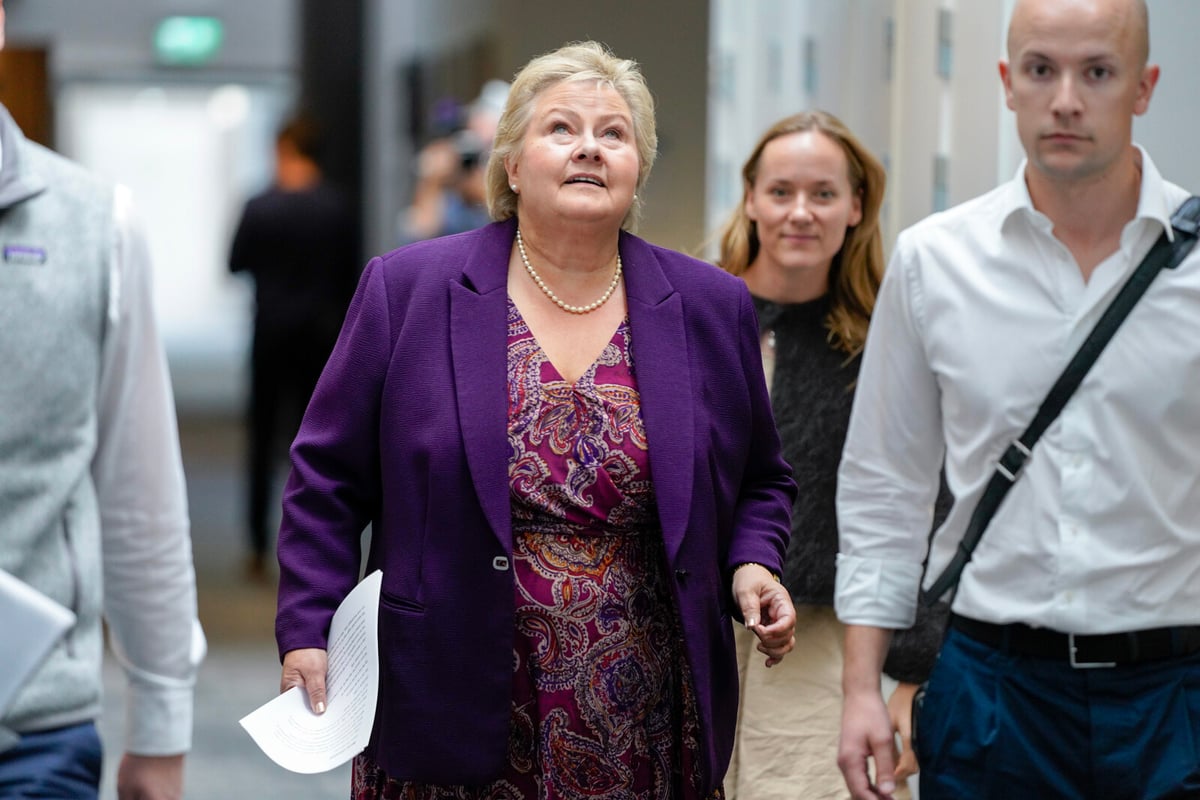 Erna Solberg to Resign as Høyre Leader After Election Setback