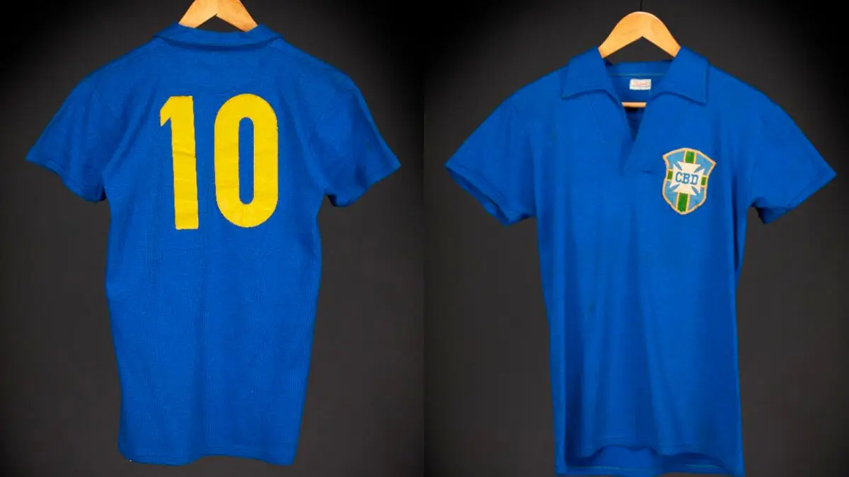 Pelé's Råsunda jersey to be auctioned - could fetch 56 million kronor