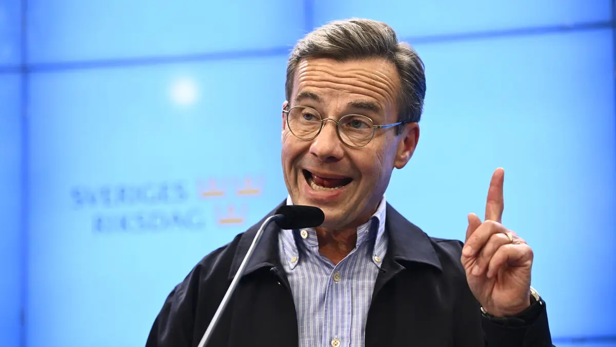 Kristersson dismisses criticism of Bohlin as Princess and the Pea