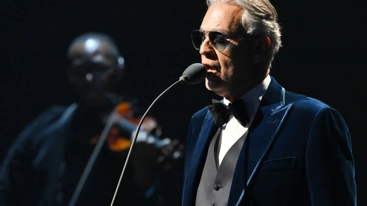 Andrea Bocelli to sing at Winter Olympics opening ceremony in Milan-Cortina