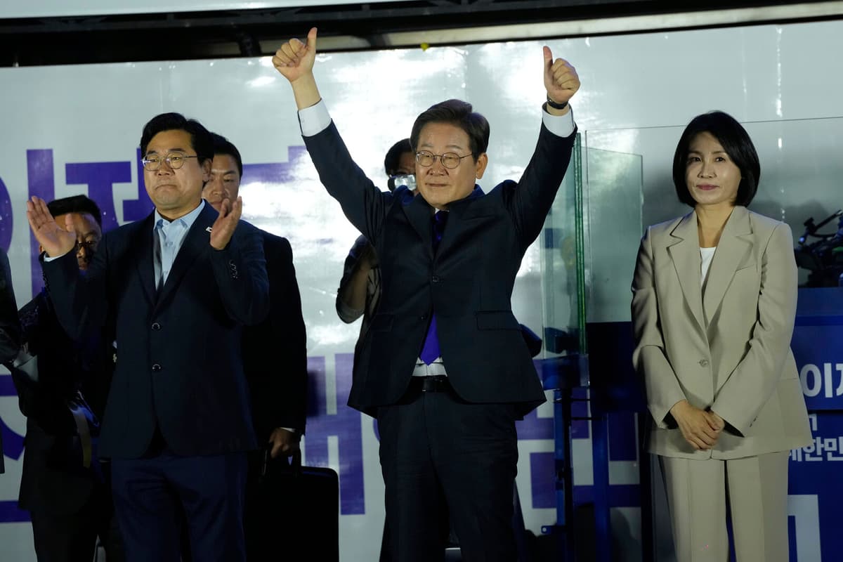 South Korea's Liberal President Lee Jae-Myung Sworn in Early