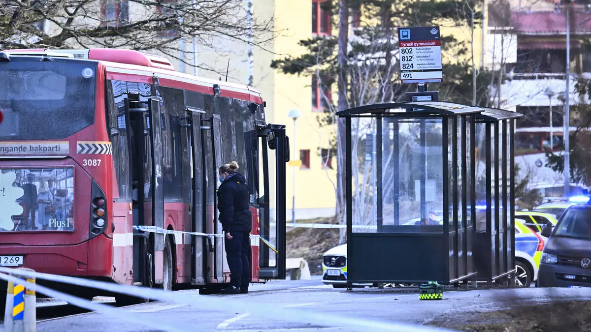 18-year-old man dead after bus shooting in Tyresö outside Stockholm