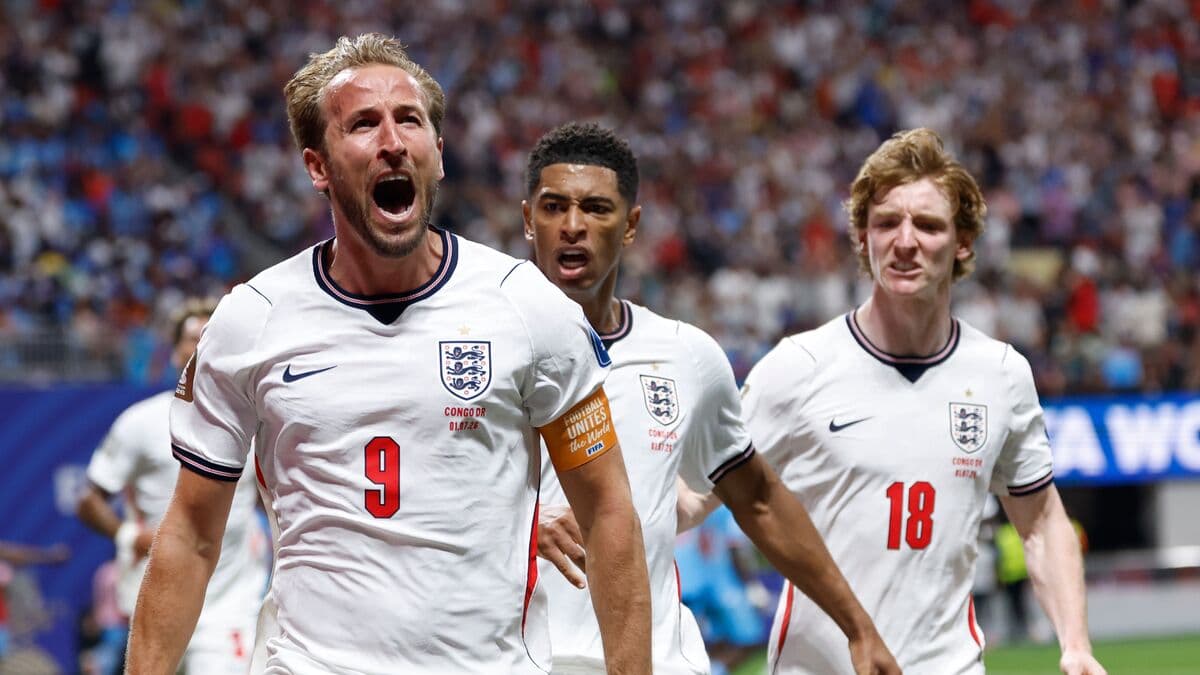 Harry Kane scores twice as England come from behind to beat Congo-Kinshasa in World Cup round of 32