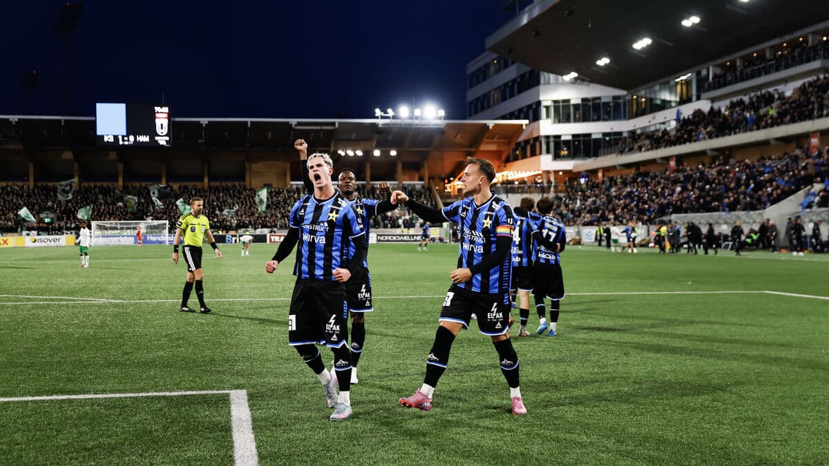 Sirius defeated Hammarby in front of a record crowd at Studenternas