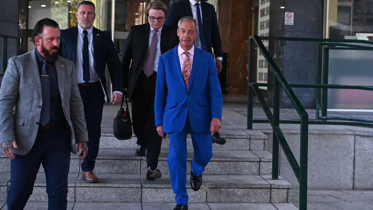 Man arrested over death threats against Nigel Farage on social media
